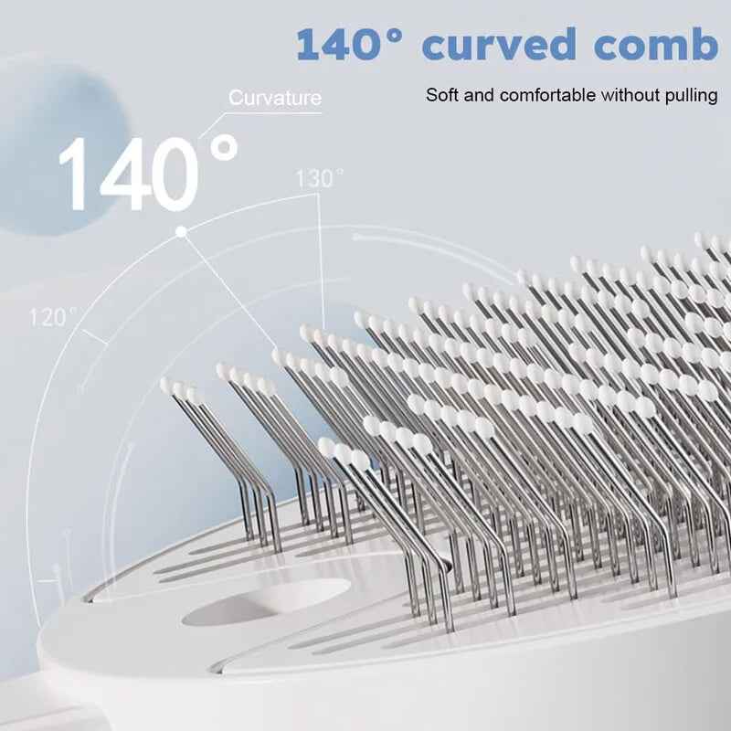 Steam Brush Pet Electric Spray Massage Comb Dog & Cat Removal Comb 4 In 1