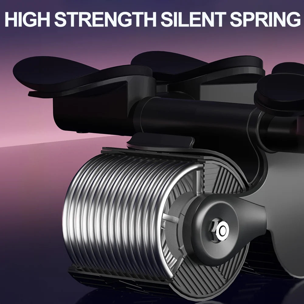 AB Roller Wheel Automatic Rebound Abdominal Muscle Training Fitness Elbow Support Abs Roller Wheel Core Exercise Equipment