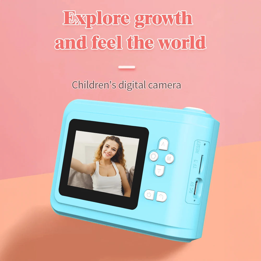 Educational Digital Children Camera Instant Print Photo 1080P HD Video Recorder Mini Thermal Printer Camera Toy Birthday Gift